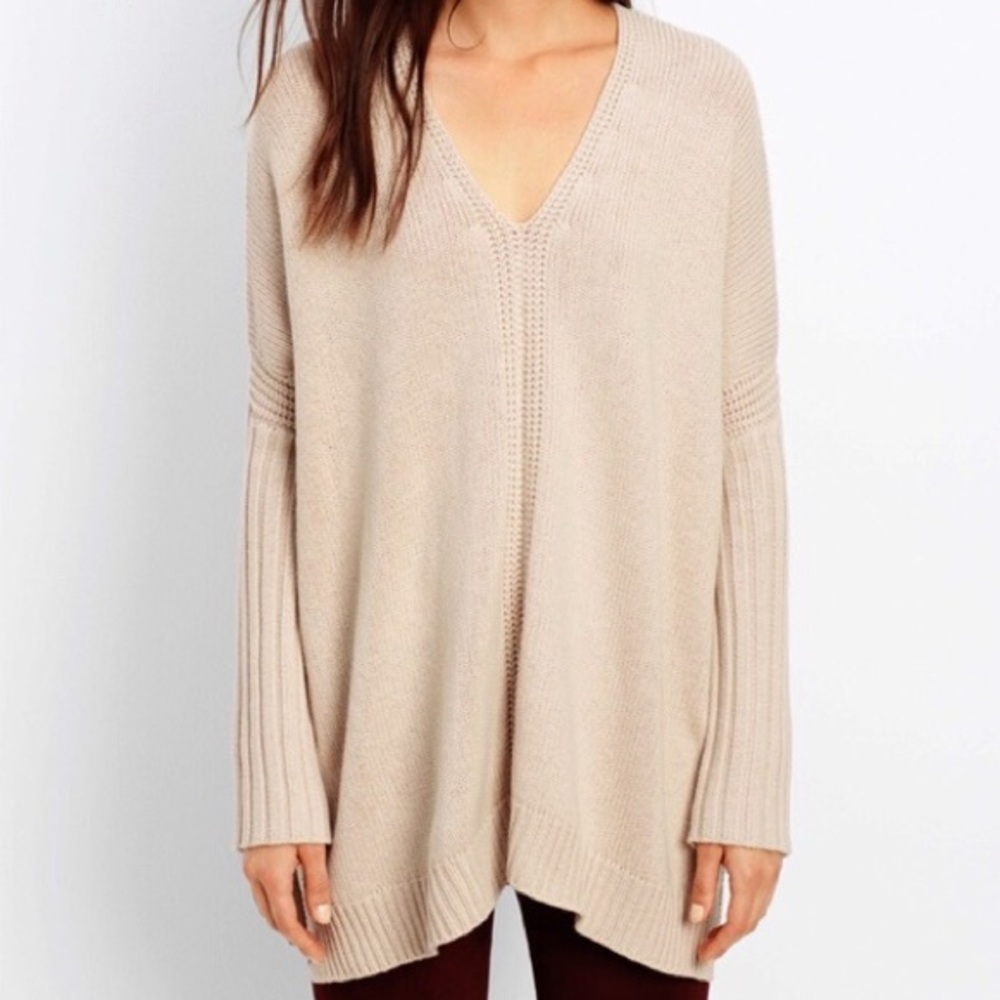 Vince V-Neck Oversized Sweater